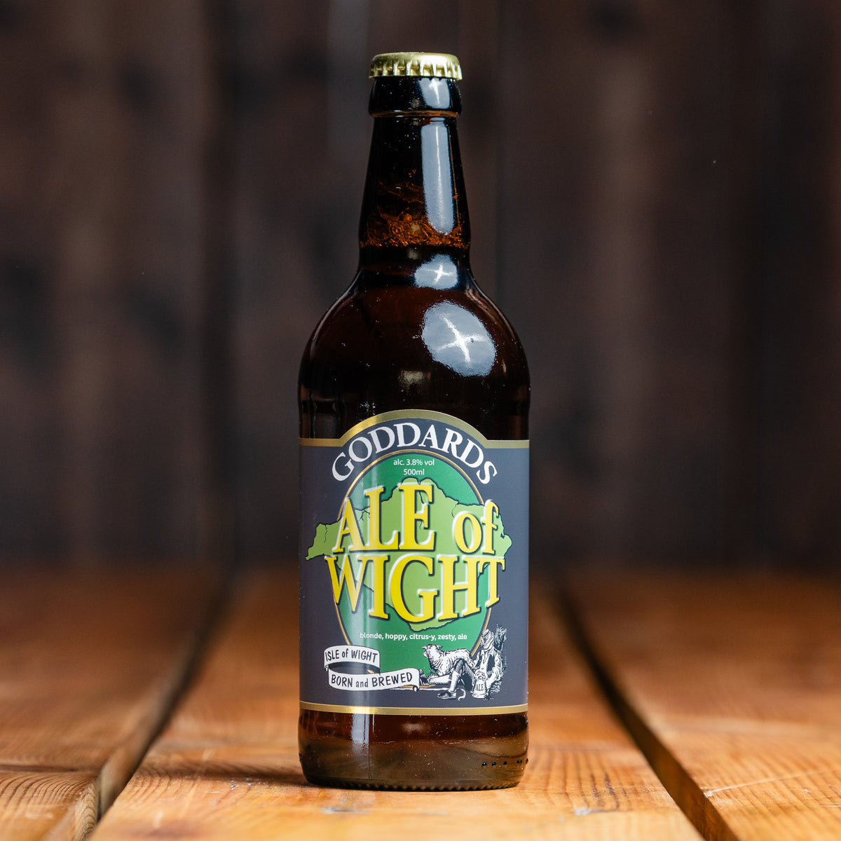 Ale Of Ale of Wight - Blonde Ale - ABV 3.8% - 500ml bottle – Powder Monkey ...