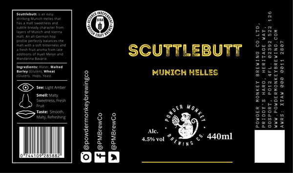 Scuttlebutt Munich Helles - 440ml