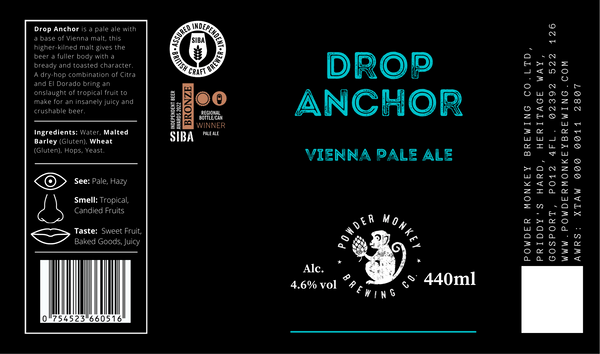 Drop Anchor Vienna Pale Ale - 440ml