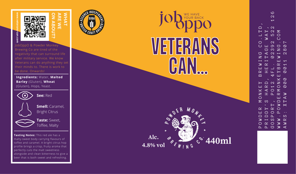 JobOppO - Veterans Can - 440ml