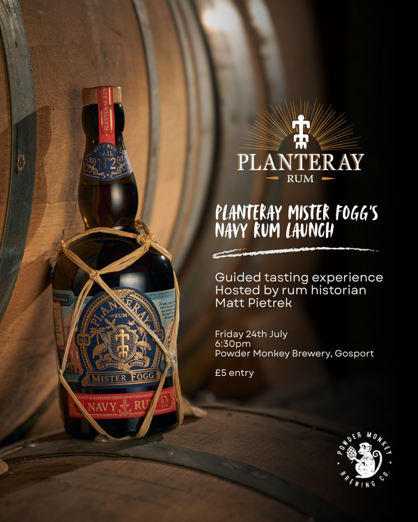 Planteray Mister Fogg's Navy Rum Launch & Guided Tasting