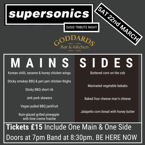 Supersonics Oasis Tribute
