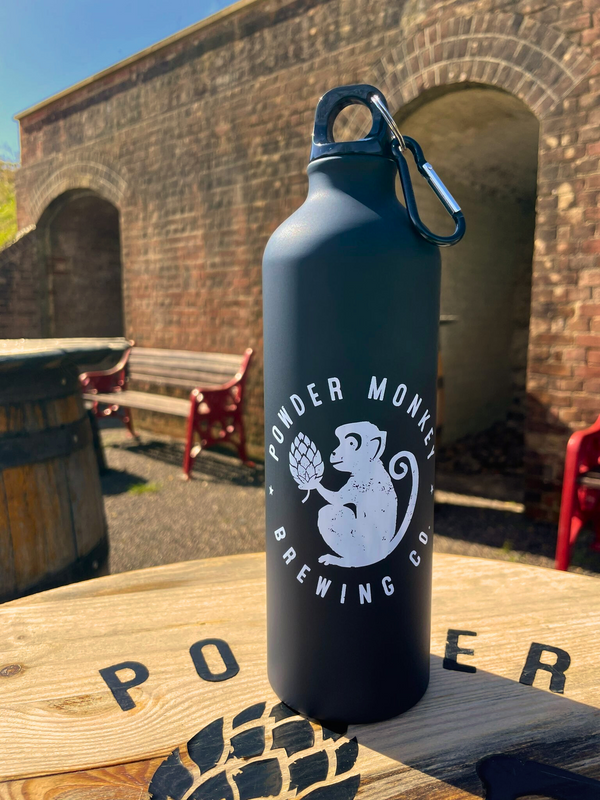 Powder Monkey 770ml Water Bottle - matt black