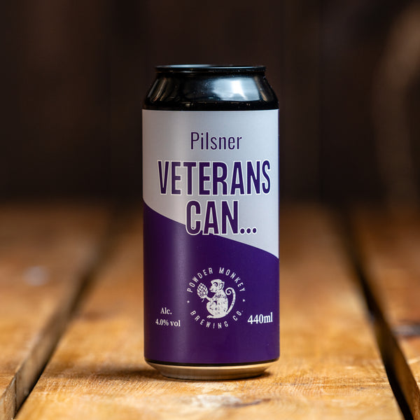 Veterans Can Pilsner - 440ml