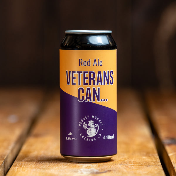 Veterans Can Red Ale  - 440ml