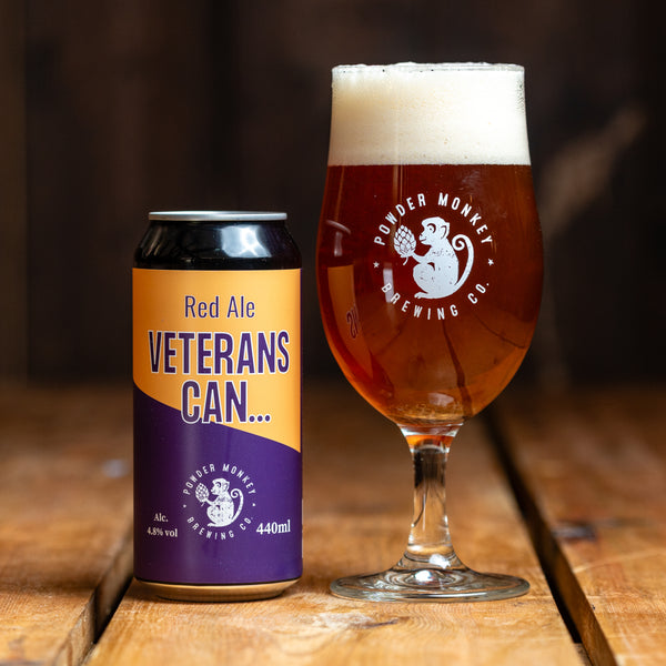 Veterans Can Red Ale  - 440ml